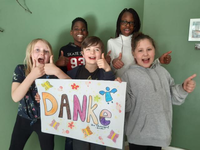 Unsere Schutzengel-Kinder sagen DANKE Kinder sagen Danke