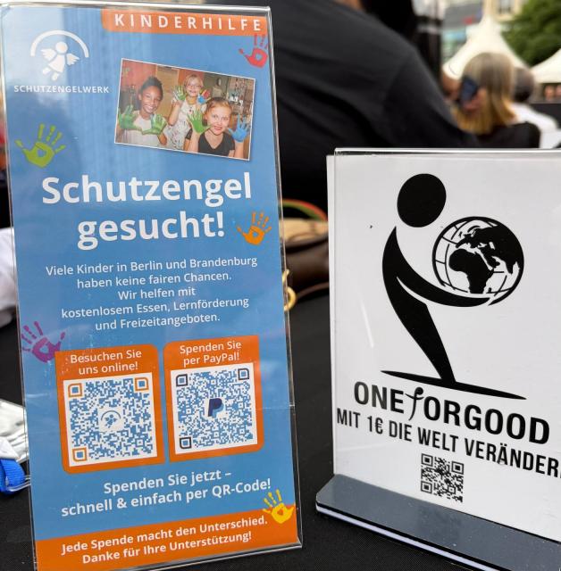 One for Good und das SchutzengelWerk sind Partner