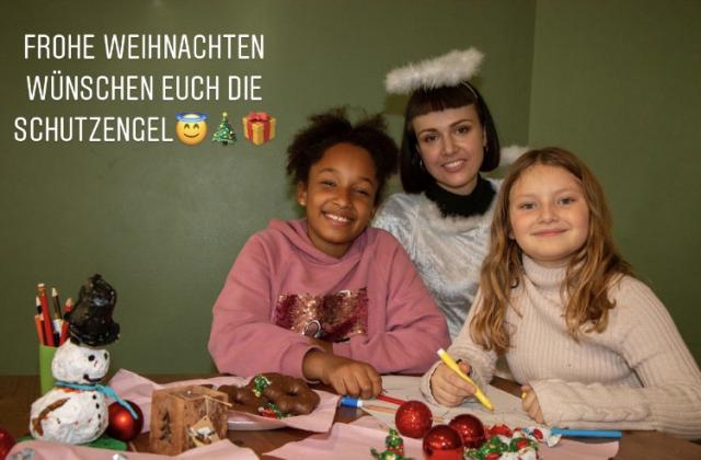 Frohe Weihnachten wünscht das SchutzengelWerk