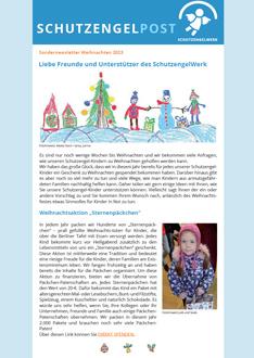Zu Weihnachten Kindern eine Freude bereiten