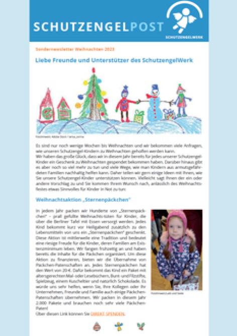 Zu Weihnachten Kindern eine Freude bereiten