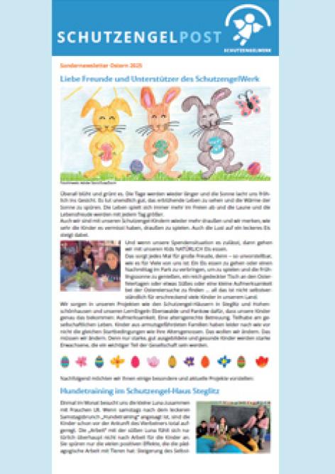 Newsletter Cover Frühling 2025