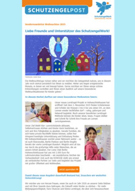 Titelbild SchutzengelPost Winter 2025